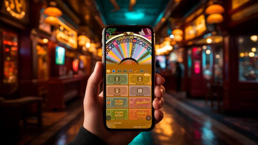 Summary of Casino Site with Crazy Time application for Android and iphone