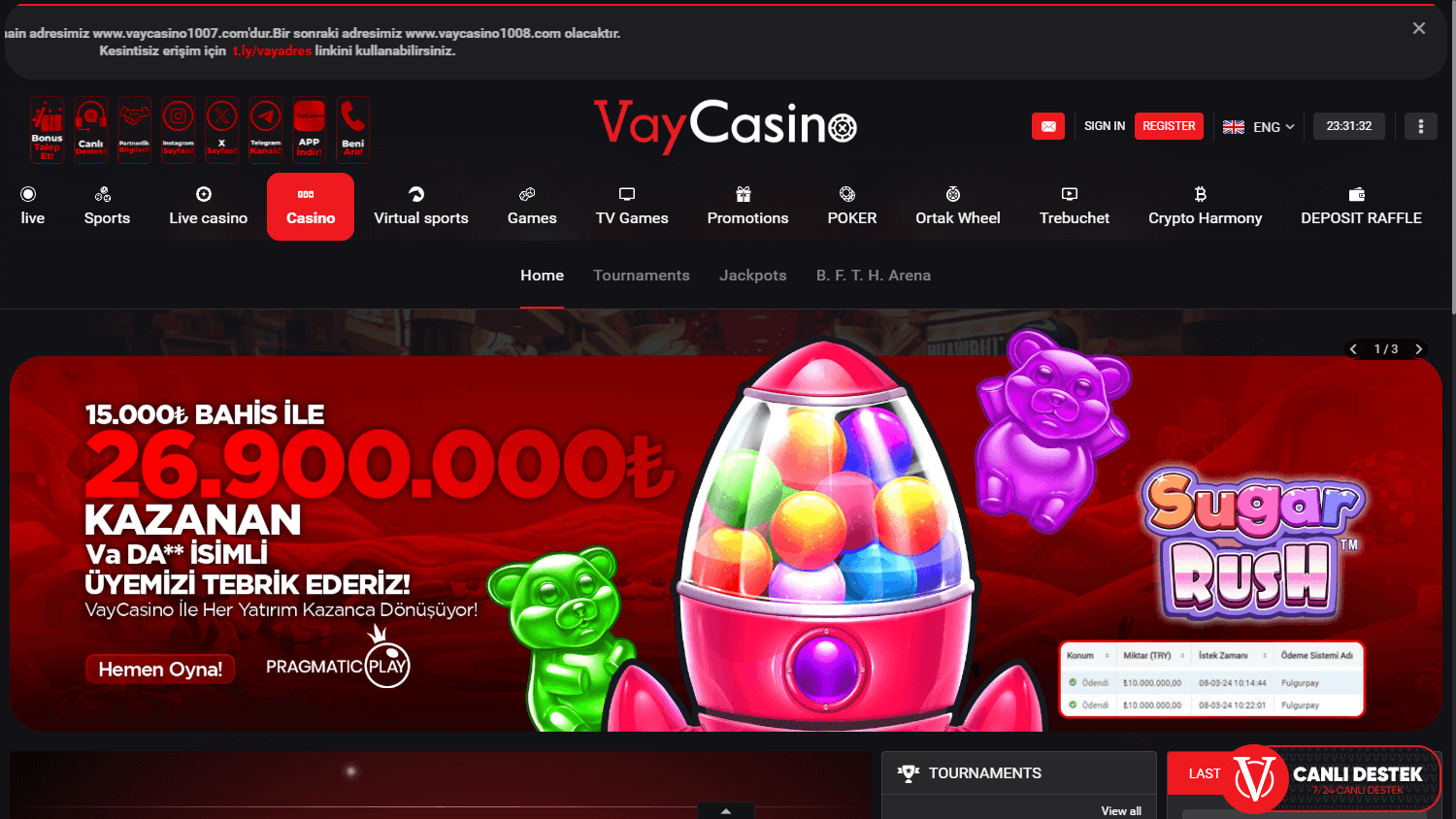 Vaycasino Türkiye Online Kumarhanesi Hakkında
